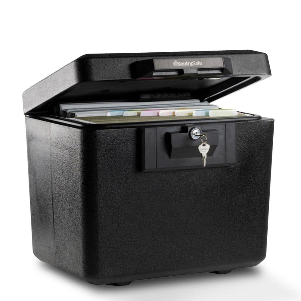 SentrySafe 0.61 cu. ft. Fireproof Safe File Box 1170 - The Home Depot