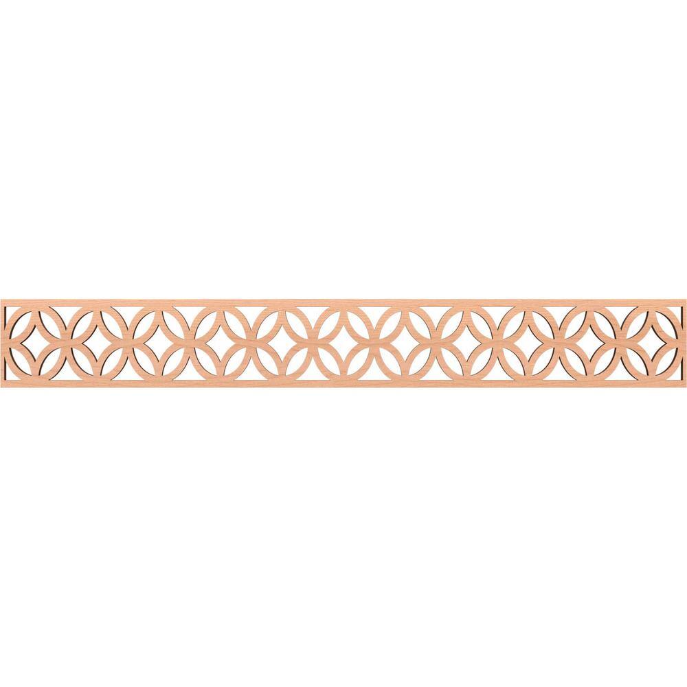 Crosby Fretwork 0.375 in. D x 46.5 in. W x 6 in. L Alder Wood Panel Moulding price history on PriceWatchPro