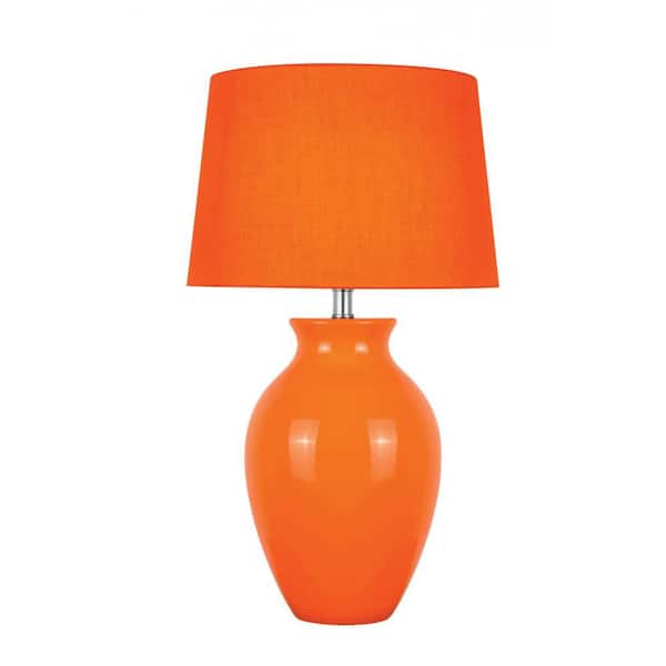 Filament Design 26.75 in. Orange Table Lamp