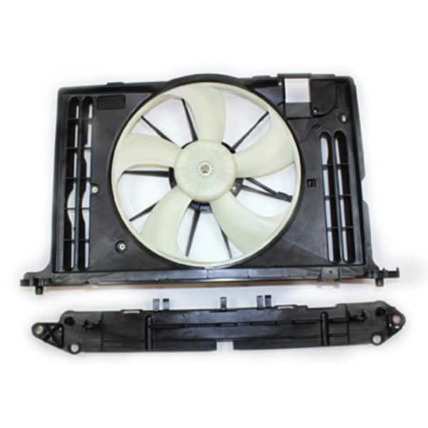 TYC Dual Radiator and Condenser Fan Assembly