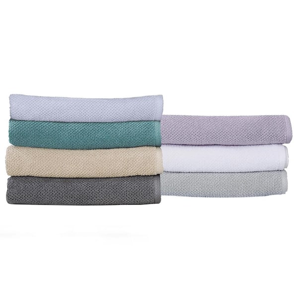 Quick dri textured solid best sale bath towels