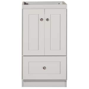 Shaker 18 in. W x 21 in. D x 34.5 in. H Bath Vanity Cabinet without Top in Dewy Morning
