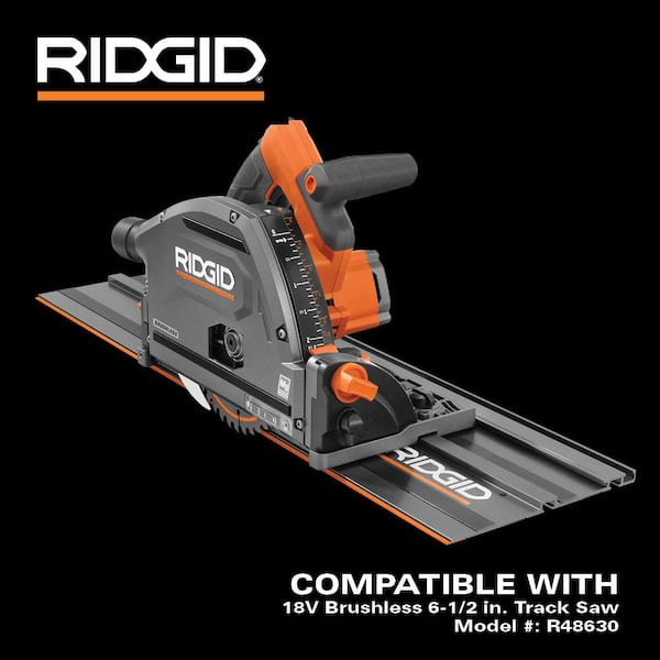 60 in. Track Saw Guide Rail with (2) 60 in. Tracks, (4) Connector Bars, and (2) Track Wrenches