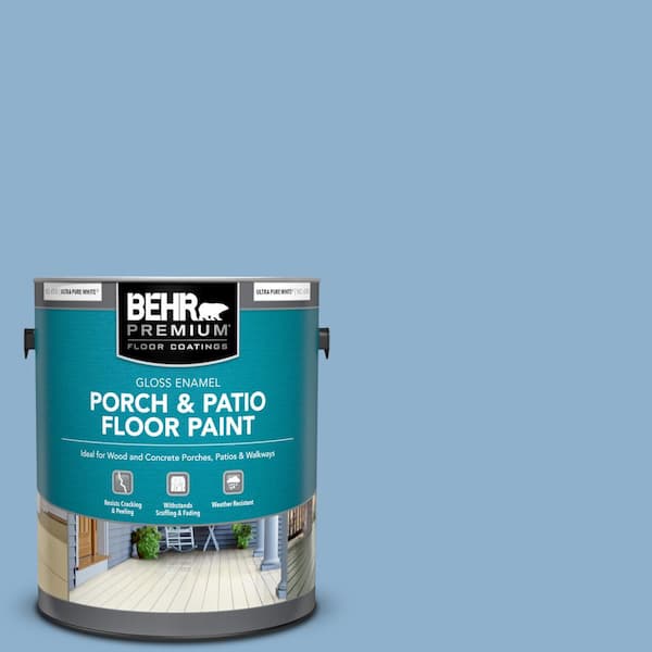 BEHR PREMIUM 1 gal. #M510-3 Sailors Knot Gloss Enamel Interior/Exterior Porch and Patio Floor Paint