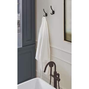 Granlyn 5-5/16 in. L Oil Rubbed Bronze Double Prong Wall Hook