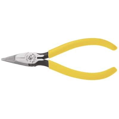 Klein Tools 5 in. Slim Long Nose Pliers D307-51/2C - The Home Depot