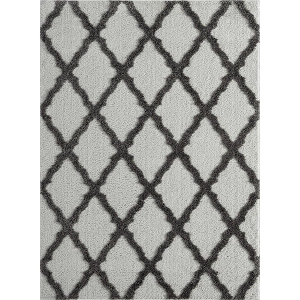 United Weavers Mellow Magnolia Black 9 ft. 8 in. x 13 ft. 2 in. Area Rug