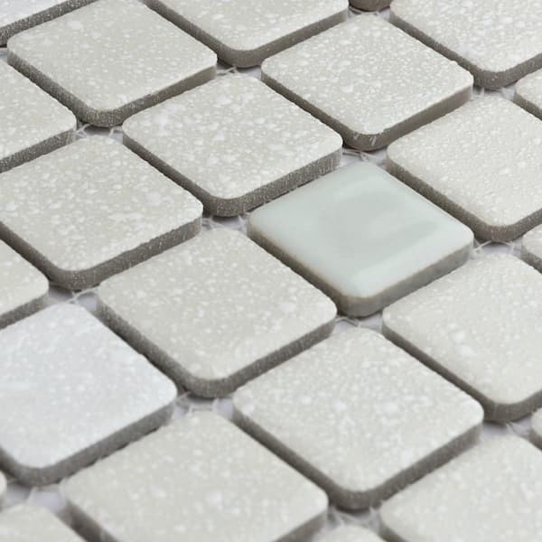 Merola Tile Crystalline Square Pistachio 11-3/4 in. x 11-3/4 in