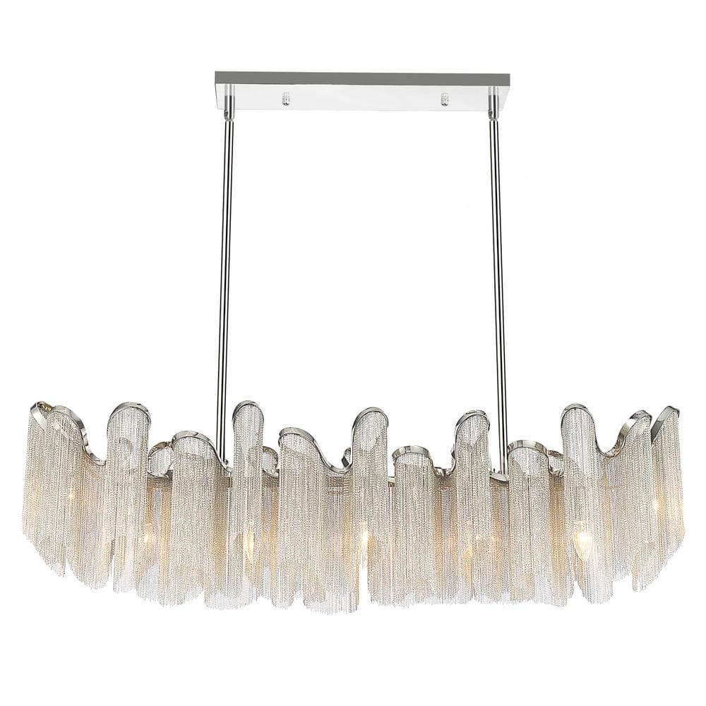 Daisy 7 Light Down Chandelier With Chrome Finish price history on PriceWatchPro