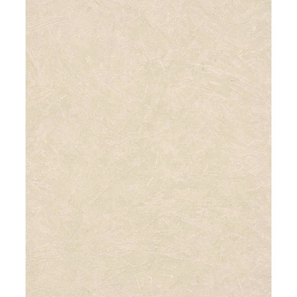 Unbranded Textures Collection Beige Scratched Texture Metallic Finish Vinyl on Non-woven Non-pasted Wallpaper Sample