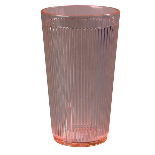 Carlisle 20 oz. Polycarbonate Tumbler in Sunset Orange (Case of 48)