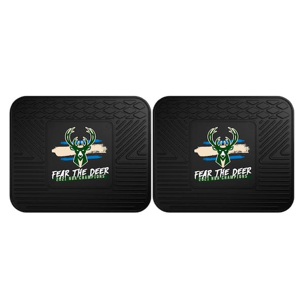 FANMATS NBA - Milwaukee Bucks 2021 NBA Finals Champions 2 Utility Mats