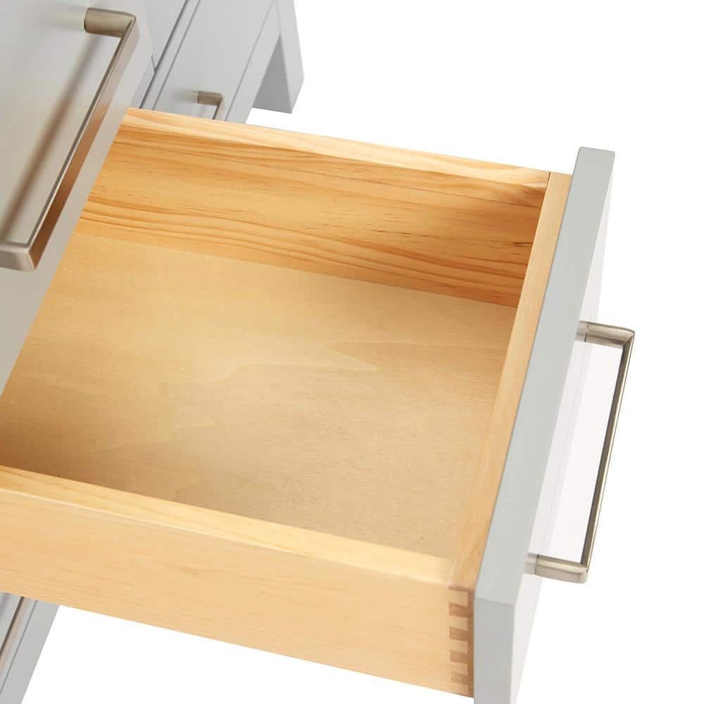 Cambridge 36" Gray Freestanding Plywood Vanity Cabinet