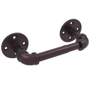 Pipeline Collection 2 Post Wall-Mount Toilet Paper Holder in Antique Bronze