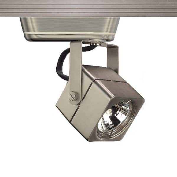 WAC LIMITED 1-Light 50-Watt Brushed Nickel Low Voltage Track Head for H Track