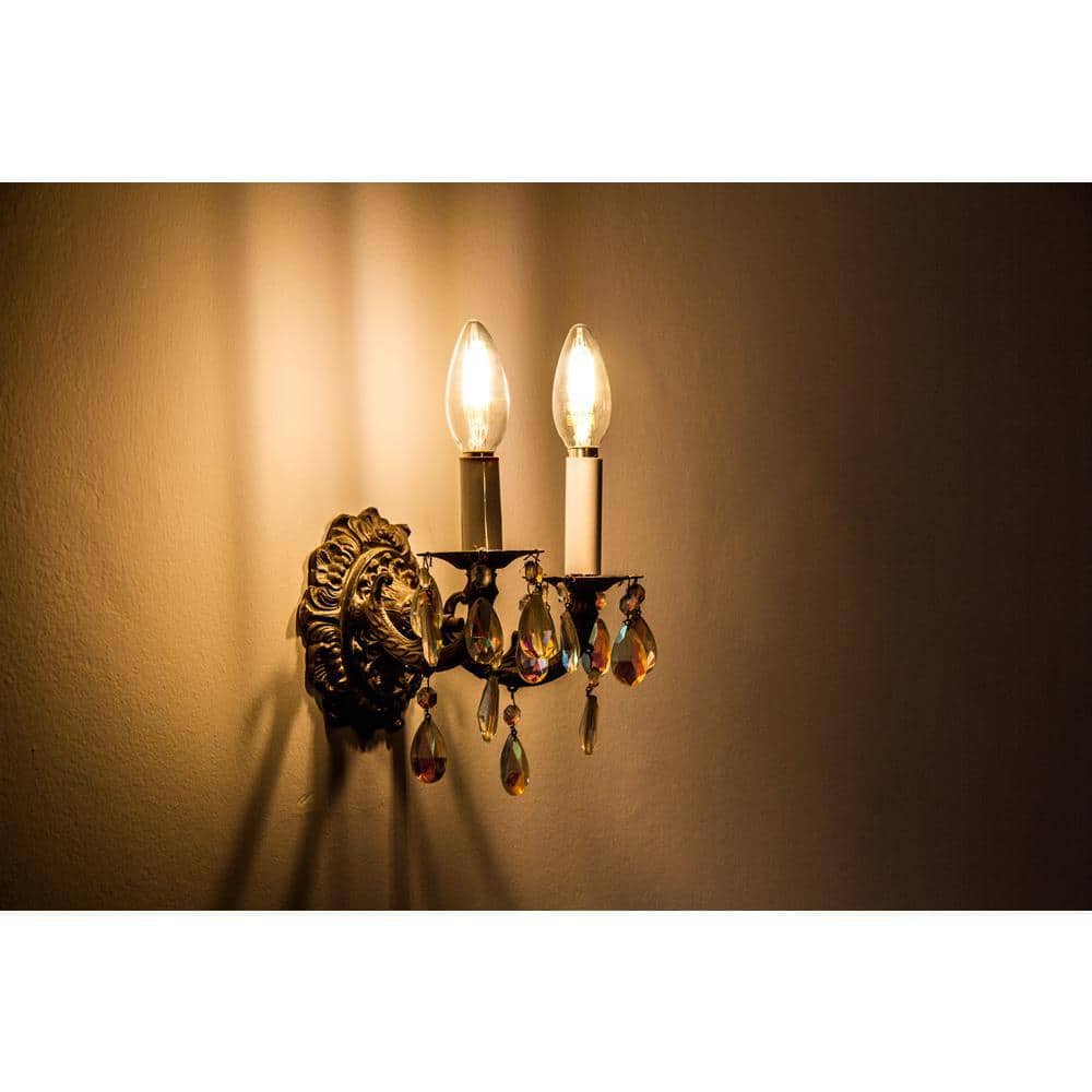 25-Watt Equivalent Clear Glass Vintage LED Light Bulb Soft White