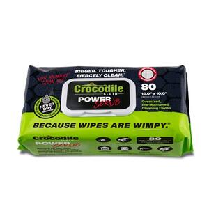 Power Scrub All-Purpose Cleaner Pre-Moistened Heavy-Duty Wet Cloths (80-Pack per)