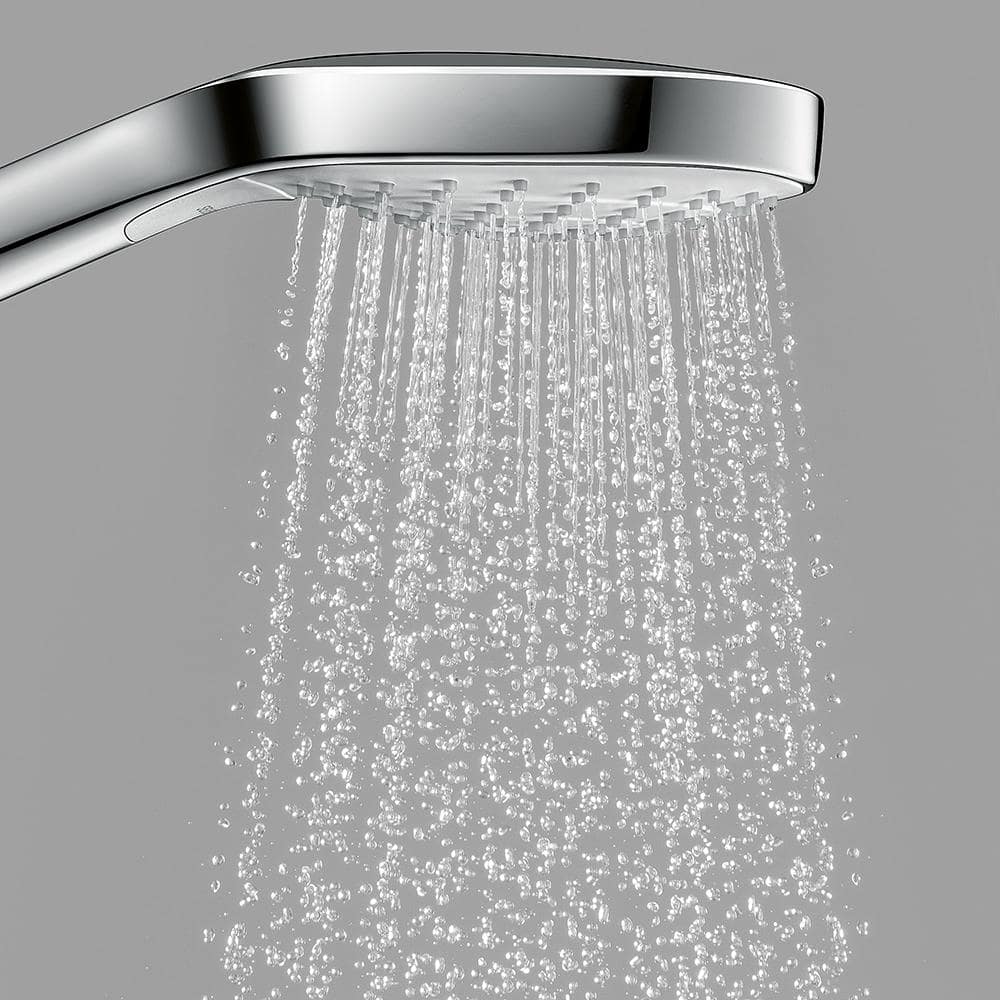 Brushed Nickel Multi-Function Handheld Shower Head