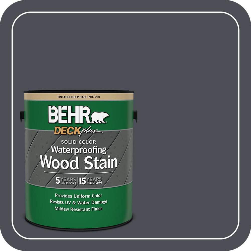 BEHR DECKplus 1 gal. #PPU15-20 Poppy Seed Solid Color