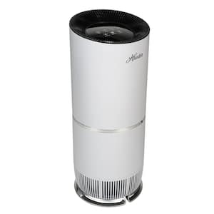HP670 True HEPA Air Purifier for Allergies, Digital Tall Tower, White