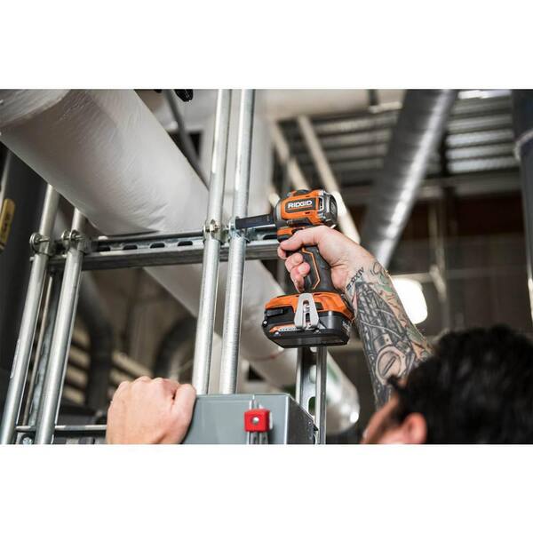 RIDGID - 18V SubCompact Brushless Cordless 3/8 in. Impact Wrench and 1/2 in. Impact Wrench Kit (Tools-Only)