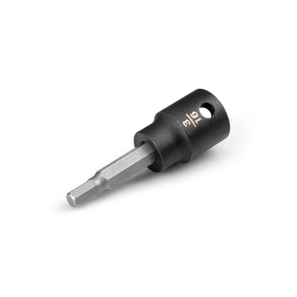 3/8 in. Drive x 3/16 in. Hex Bit Impact Socket
