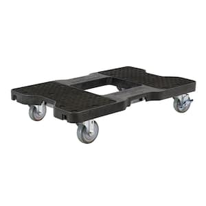 1500 lbs. Capacity Industrial Strength Professional E-Track Dolly in Black
