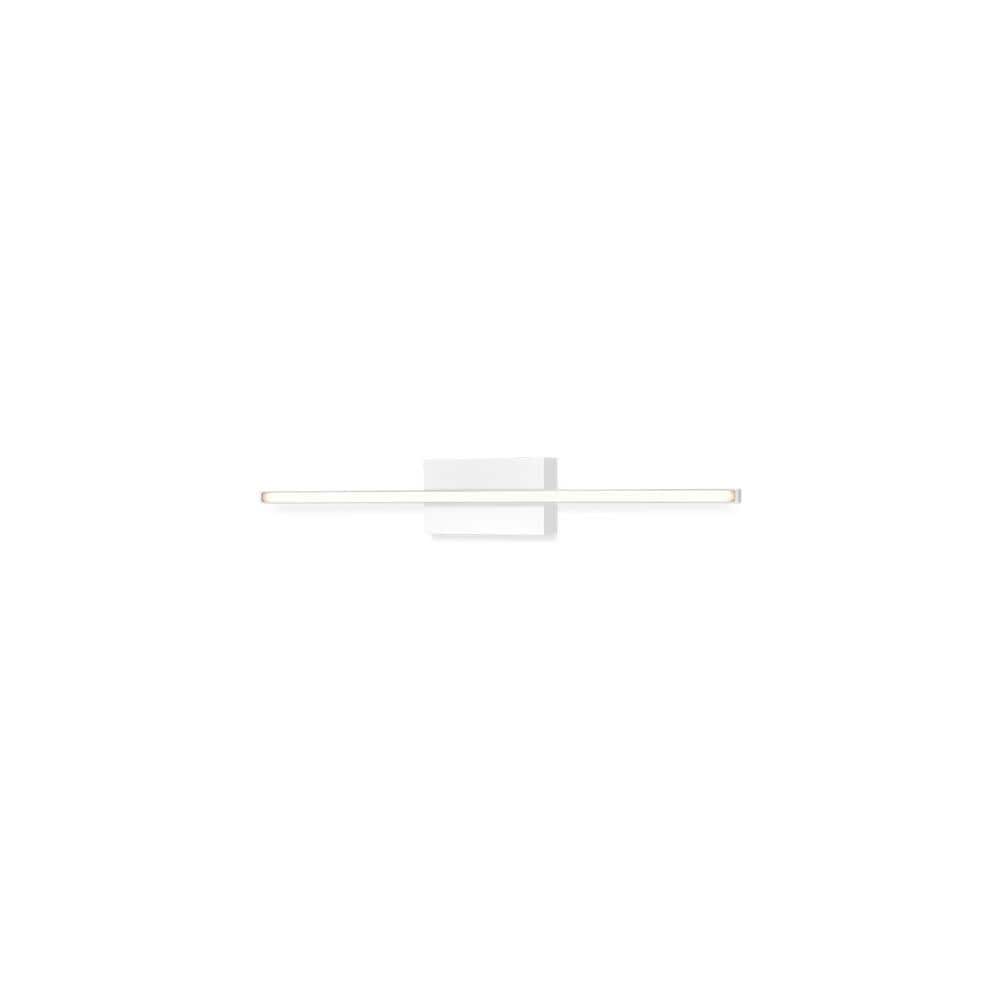 White Aluminum 24'' Dimmable LED Wall Sconce