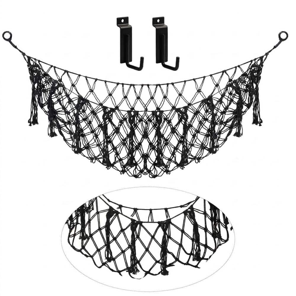 9.29 x 5.12 in. Metal Slat Wall Hooks with Deep Mesh Basket for Garage Sports Ball and Toy Storage price history on PriceWatchPro