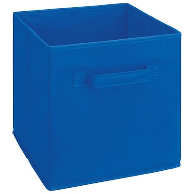 Starplast 6.3 in. H x 11.4 in. W x 14.6 in. D White Plastic Cube Storage Bin  32761 - The Home Depot