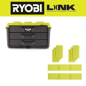 LINK 3-Drawer Tool Box with 3-Drawer Divider