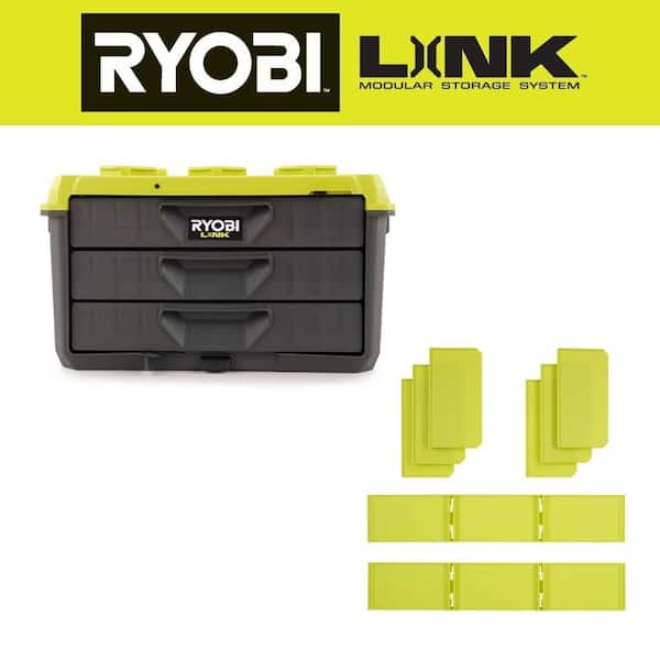LINK 3-DRAWER TOOL BOX DIVIDERS - RYOBI Tools