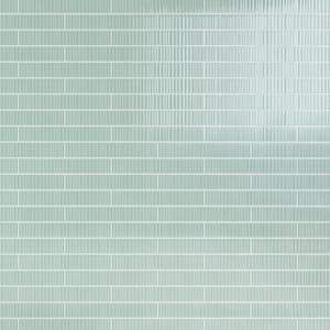 Nova Fern Green Decor 1.97 in. x 11.81 in. Polished Ceramic Subway Tile Sample