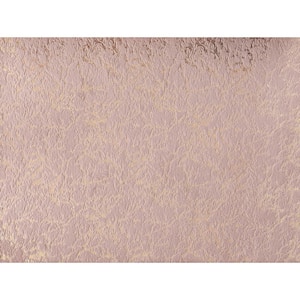 Lily Luxury Pink Gilded 2 ft. x 3 ft. Chinchilla Faux Fur Rectangular Area Rug