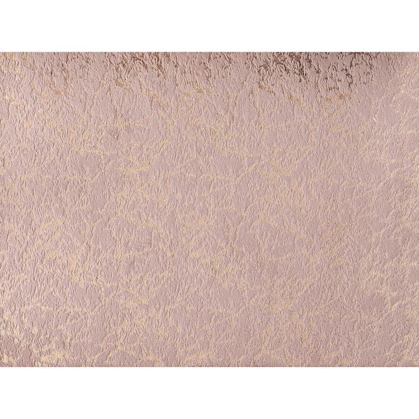 Amazing Rugs Lily Luxury Pink Gilded 2 ft. x 3 ft. Chinchilla Faux Fur Rectangular Area Rug