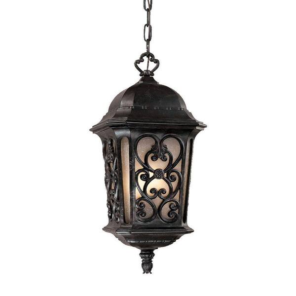 Acclaim Lighting Manorgate Collection Hanging Lantern 4-Light Outdoor Marbelized Mahogany Light Fixture