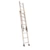 Louisville Ladder 16 ft. Aluminum Extension Ladder with 300 lbs. Load ...