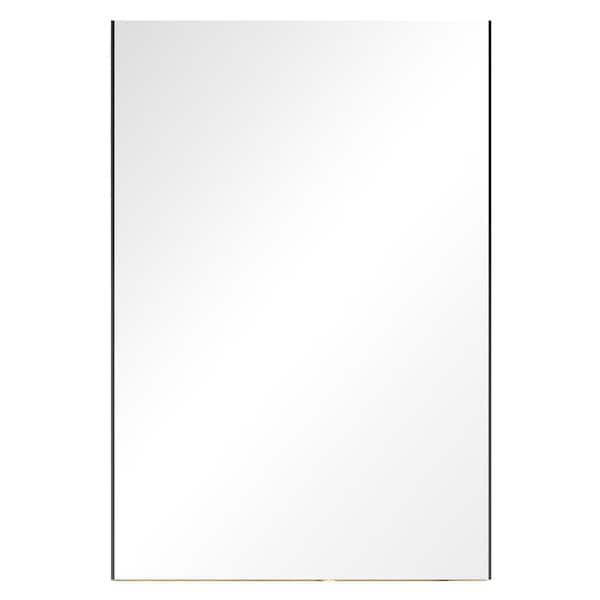 Glassless mirror, stationary with stand, vertical, 24 Glassless mirror, stationary with stand, vertical, 24