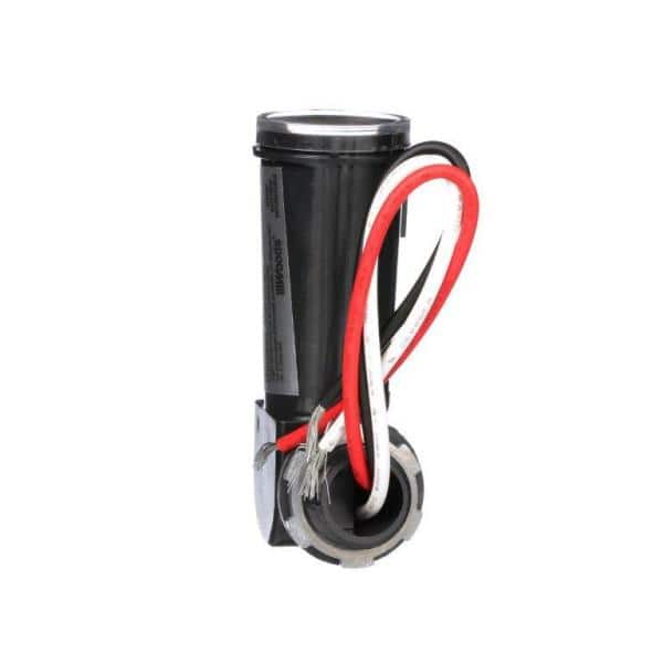 Black Outdoor Photoelectric Light Control with Swivel Mount