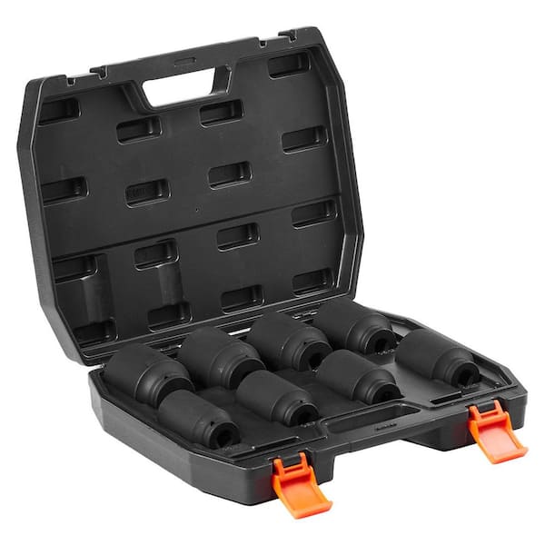 Roku6⭐︎ 様 NEUTRALWORKS. KSU62141 8足セット SKYSHALO Axle Nut Impact Socket Set, 3/4 in. Drive Deep 6-Point 8