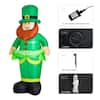 Gemmy 6 ft. Airblown St. Patrick's Day Leprechaun Spring Inflatable G-48000  - The Home Depot