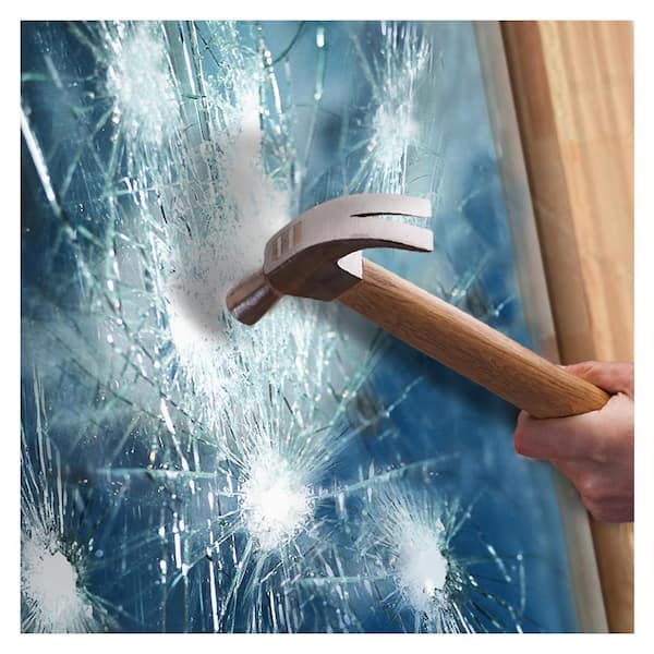 BuyDecorativeFilm 24 in. x 23 ft. S8MB50 Security and Sun Control 8 Mil Black 50 (Light) Window Film