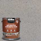 1 gal. #DCS-824 Greystone Semi-Transparent Flat Interior/Exterior Decorative Concrete Stain