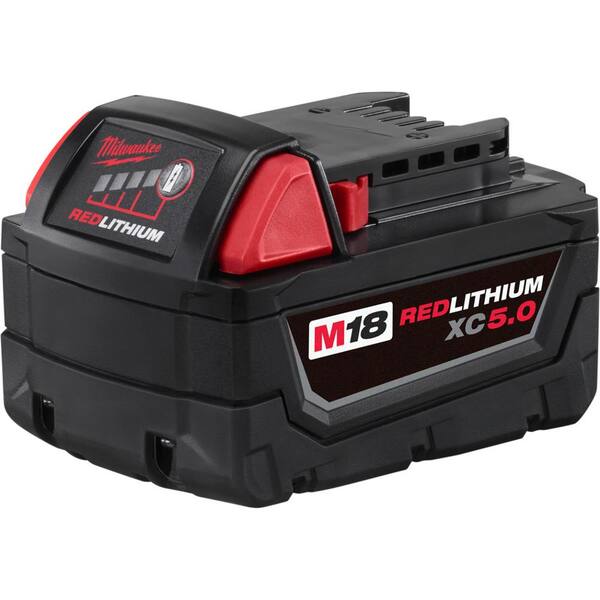 For Milwaukee M18 LITHIUM XC 5.0 18V Extended Capacity Battery Pack 48-11-1852 