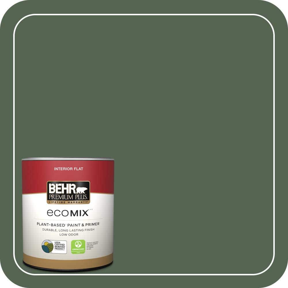 1 qt. Home Decorators #HDC-WR15-11 Deep Emerald Flat EcoMix Plant-Based Interior Paint & Primer price history on PriceWatchPro