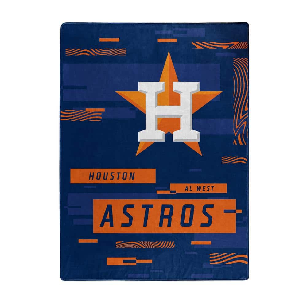 THE NORTHWEST GROUP MLB Digitize Houston Astros Raschel Throw Blanket ...