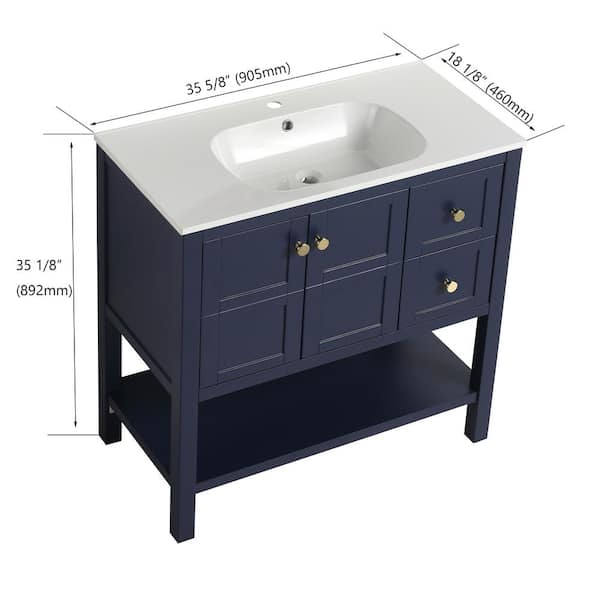 Top 8 bathroom vanity shelves ideas ? Bathroom vanities and cabinets with  shelves