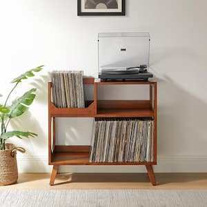 Asheville Walnut Medium Record Storage Console