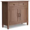 Simpli Home Connaught SOLID WOOD 40 in. Wide Traditional Entryway ...