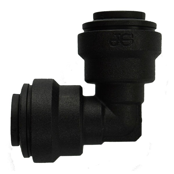John Guest 1/4 in. Polypropylene 90-Degree Push-to-Connect Elbow Fitting (10-Pack)